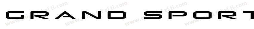 Grand Sport Leftalic字体转换